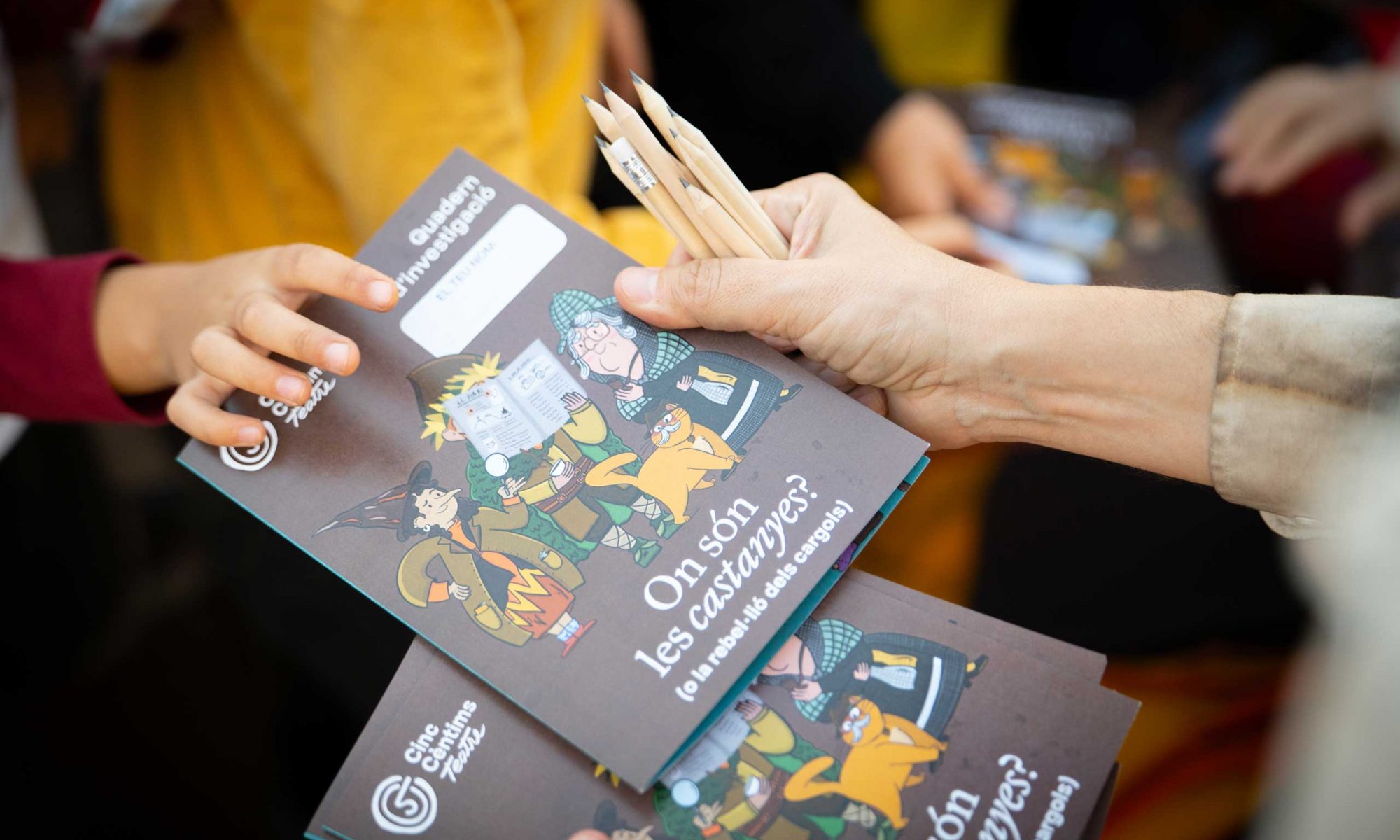 Cinc Cèntims Teatre - Espectacles sobre les tradicions, cultura popular i la mitologia catalana a un públic familiar.
